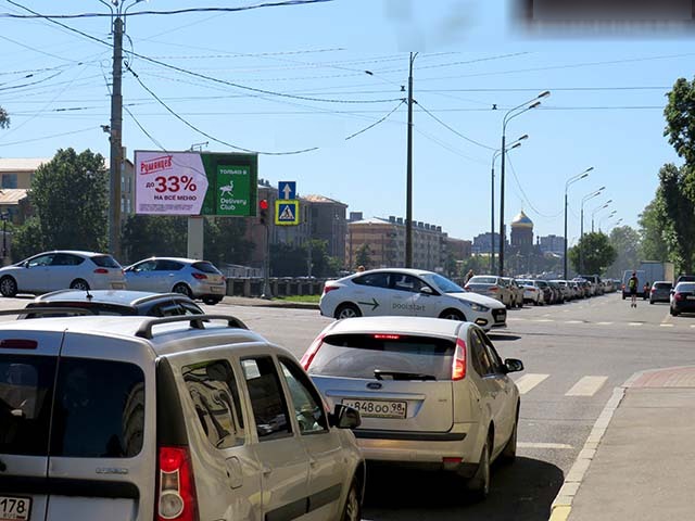 Фотография рекламного носителя, тип: Билборд 3x6, адрес: Обводного канала наб., д.221, Санкт-Петербург, Россия. Сторона Ah1-Ah6 №721117