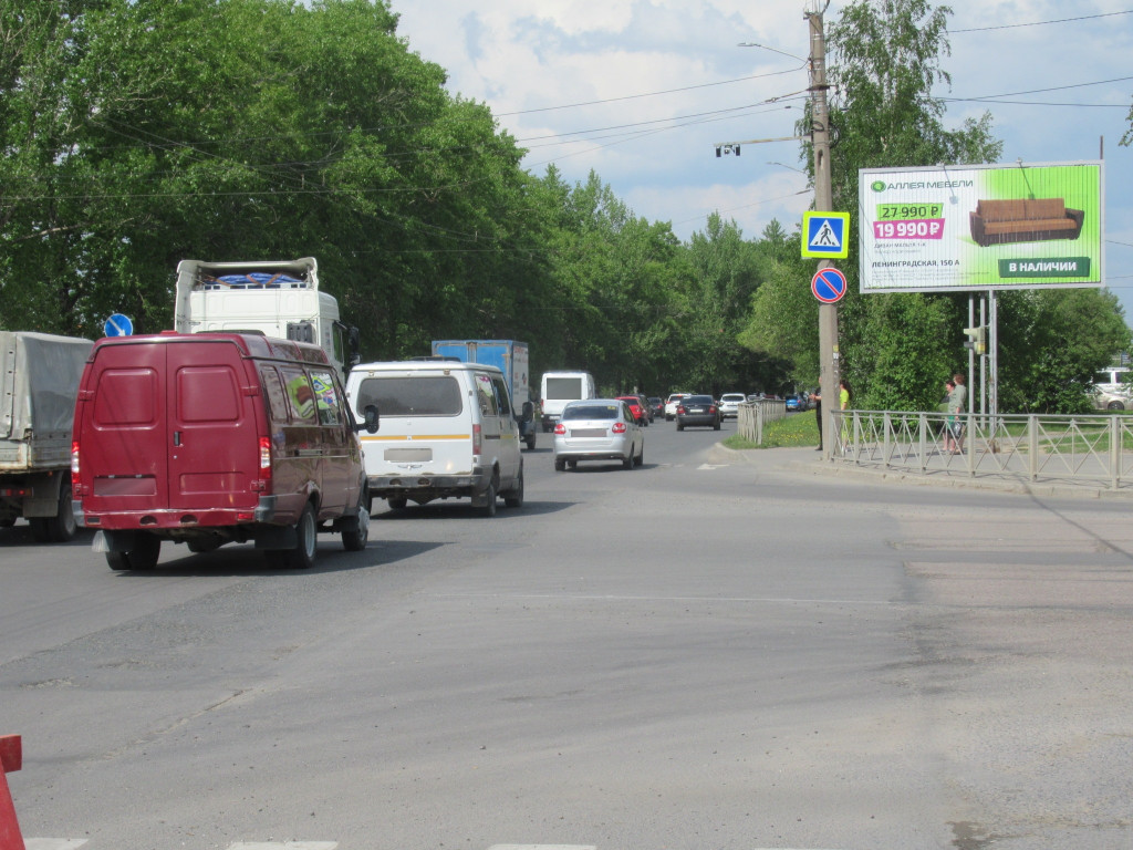 Фотография рекламного носителя, тип: Билборд 3x6, адрес: Пошехонское ш., д.21, Вологда, Вологодская область, Россия. Сторона А10 №588631