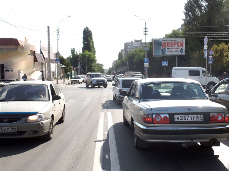 Фотография рекламного носителя, тип: Билборд 3x6, адрес: Большая Горная ул., д.291, поз.1, Саратов, Саратовская область, Россия. Сторона А1-А15 №819197
