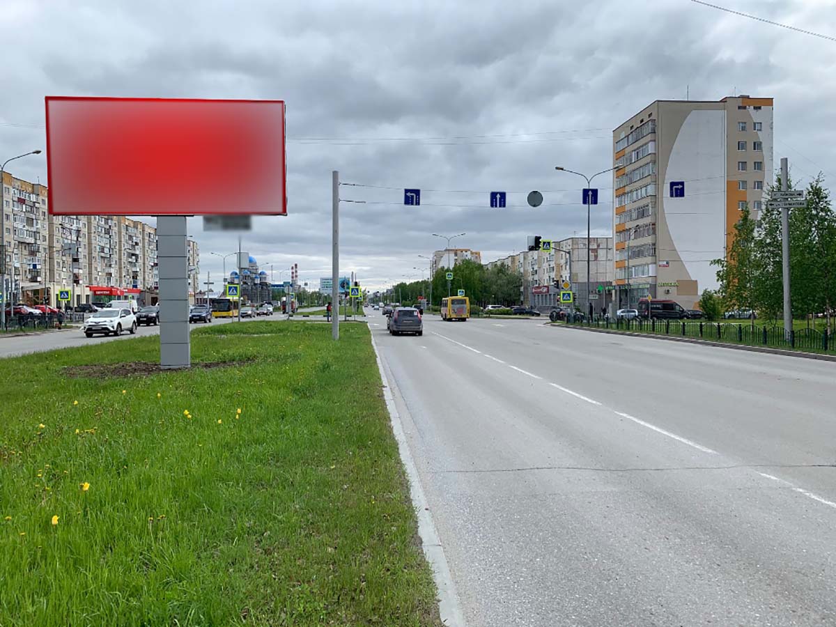 Фотография рекламного носителя, тип: Билборд 3x6, адрес: Мира пр-т., д.17, Сургут, Ханты-Мансийский автономный округ – Югра, Россия. Сторона А №959994