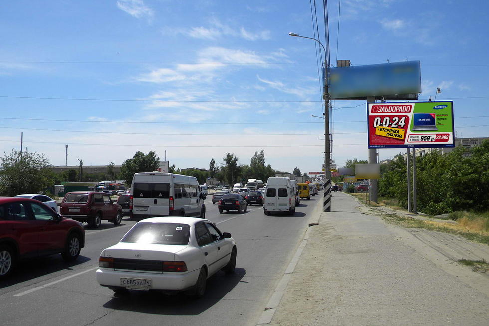 Фотография рекламного носителя, тип: Билборд 3x6, адрес: Университетский пр-т., Волгоград, Волгоградская область, Россия. Сторона А №337468