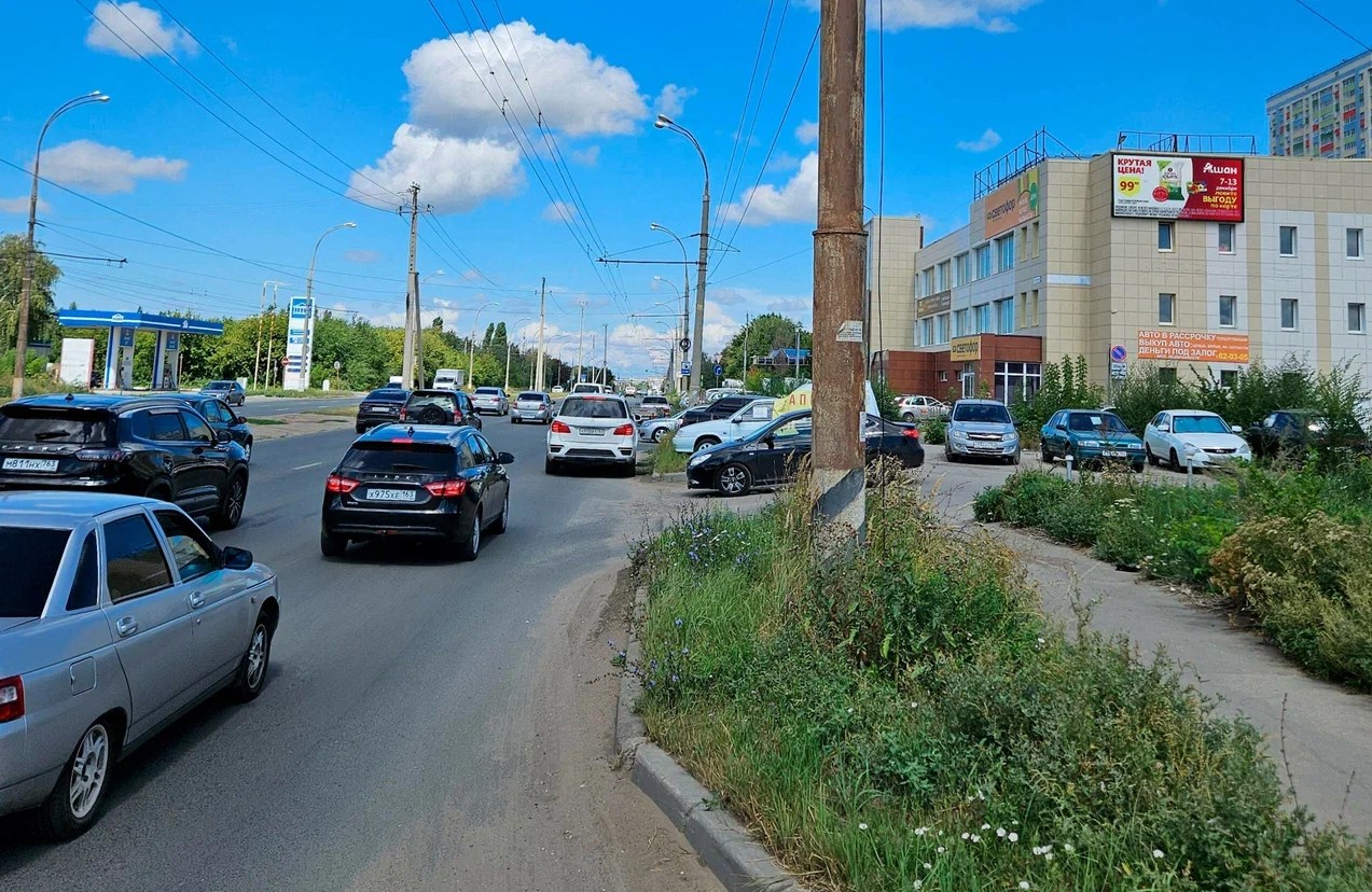 Фотография рекламного носителя, тип: Медиафасад, адрес: Ботаническая ул., д.7б, Тольятти, Самарская область, Россия. Сторона A1-A10 №1088956