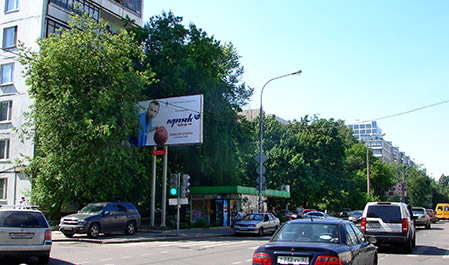 Фотография рекламного носителя, тип: Билборд 3x6, адрес: 8-го Марта ул., д.10, Москва, Россия. Сторона Б №52527