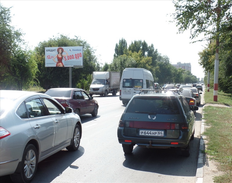 Фотография рекламного носителя, тип: Билборд 3x6, адрес: Студенческая ул., д.78, Энгельс, Саратовская область, Россия. Сторона Б №112393