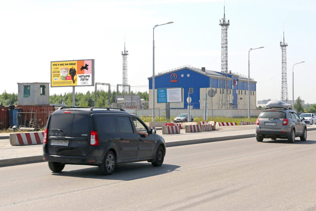 Фотография рекламного носителя, тип: Билборд 3x6, адрес: Колтушское ш., 1 000м, Ленинградская область, Россия. Сторона B №1024149