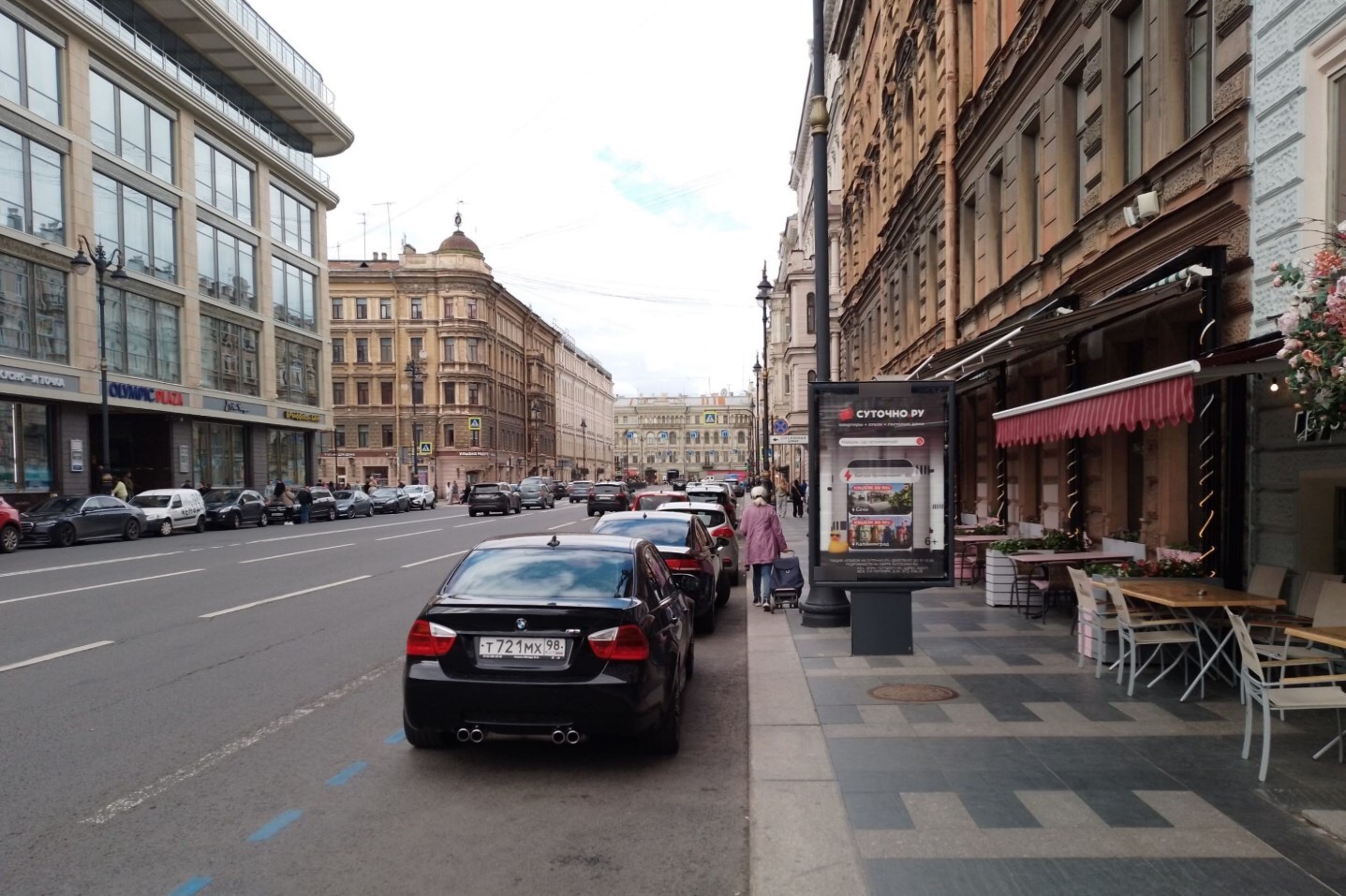 Фотография рекламного носителя, тип: Ситиформат 1.8x1.2, адрес: Марата ул., д.10, Санкт-Петербург, Россия. Сторона А1-А4 №108515