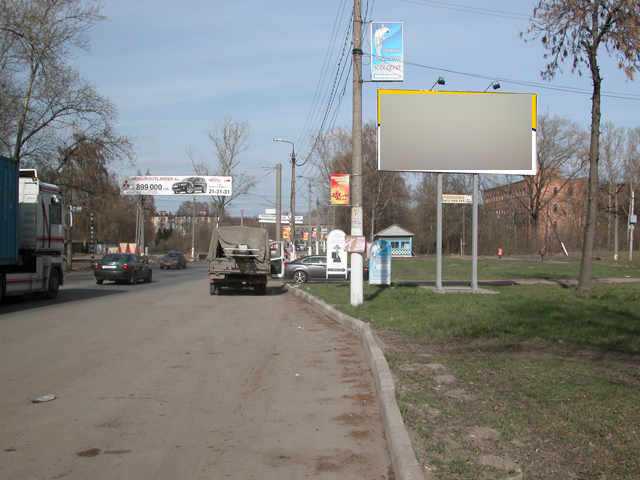 Фотография рекламного носителя, тип: Билборд 3x6, адрес: Космонавтов ул., Новомосковск, Тульская область, Россия. Сторона А №229641