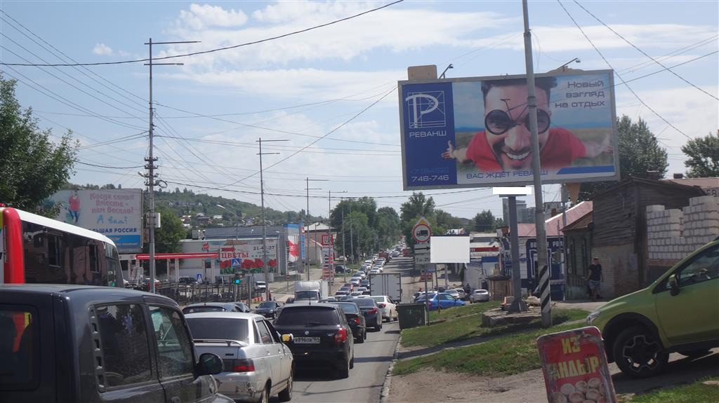 Фотография рекламного носителя, тип: Билборд 3x6, адрес: Соколовая ул. Х Вольская ул., поз.1, Саратов, Саратовская область, Россия. Сторона А №90780