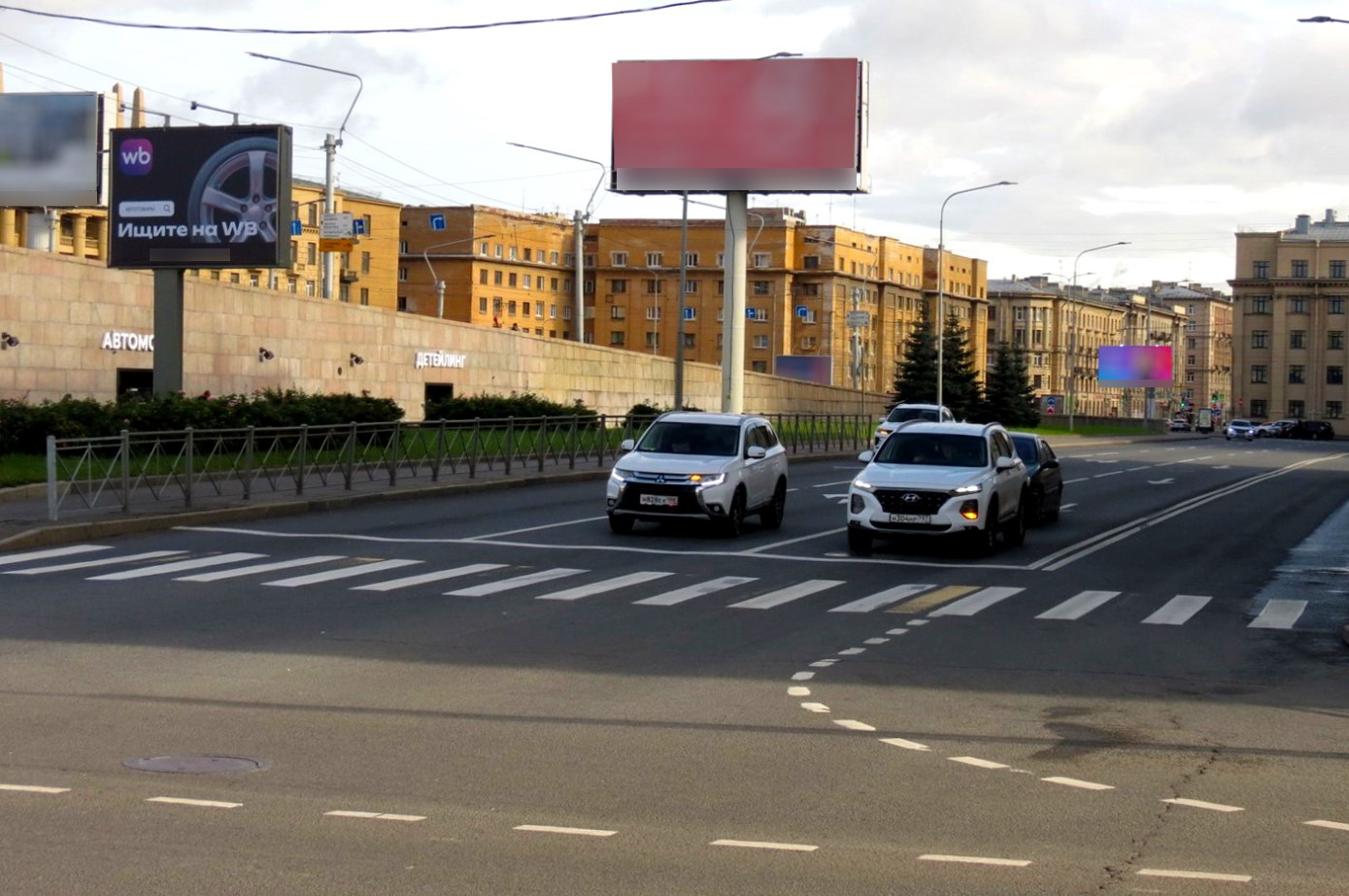 Фотография рекламного носителя, тип: Ситиборд 2.7x3.7, адрес: Заневский пр-т., д.1 Х мост Александра Невского, Санкт-Петербург, Россия. Сторона Б1 №1326556