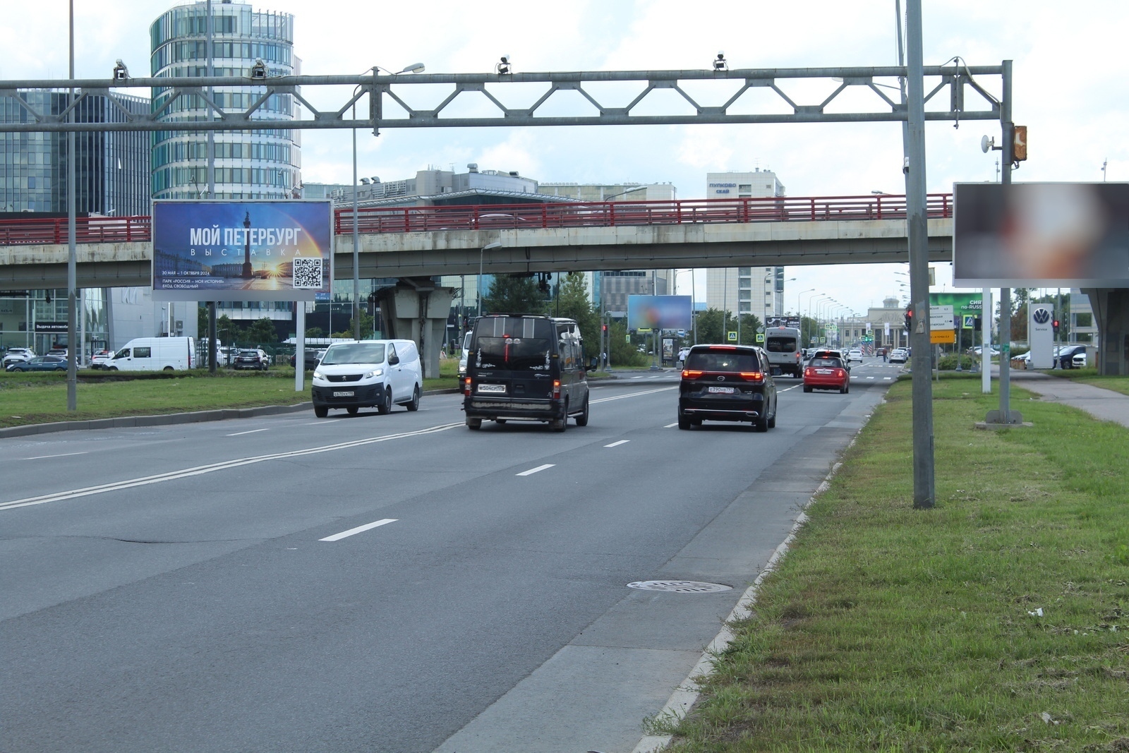 Фотография рекламного носителя, тип: Билборд 3x6, адрес: Стартовая ул., до КАД 100м, Санкт-Петербург, Россия. Сторона Б №121143
