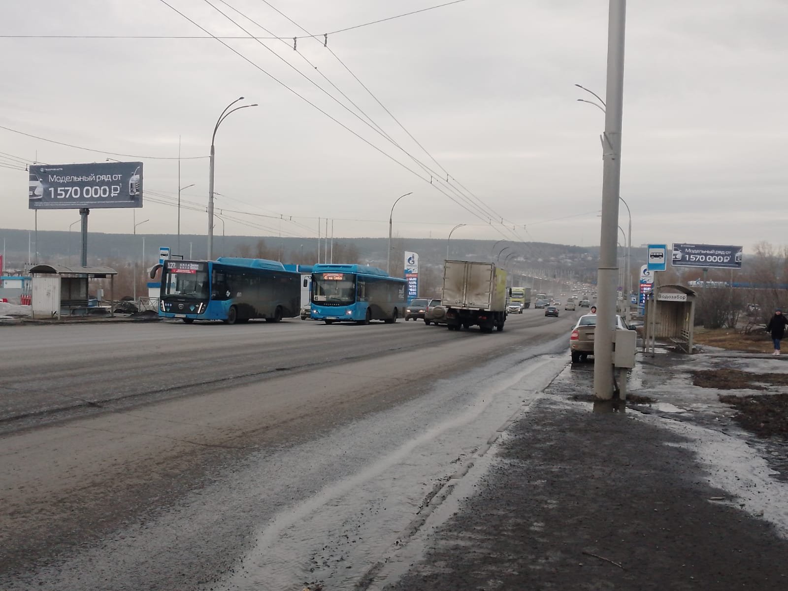 Фотография рекламного носителя, тип: Нестандартный билборд, адрес: Терешковой ул., д.22/3, Кемерово, Кемеровская область, Россия. Сторона Б №1361250