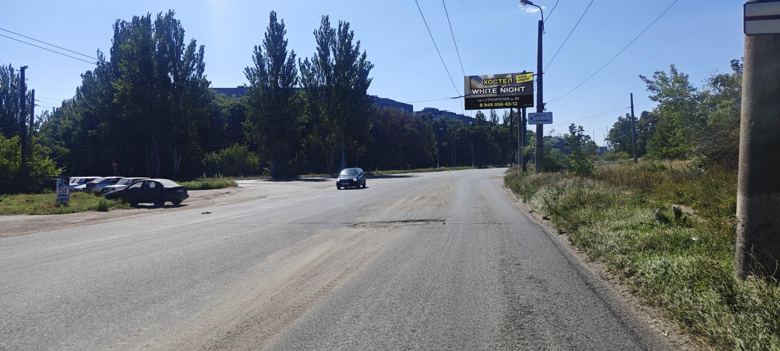 Фотография рекламного носителя, тип: Билборд 3x6, адрес: Маршала Пересыпкина ул. Х Промышленная ул. X Шепелева ул., д.6, Горловка, Донецкая область, Россия. Сторона А №1326866