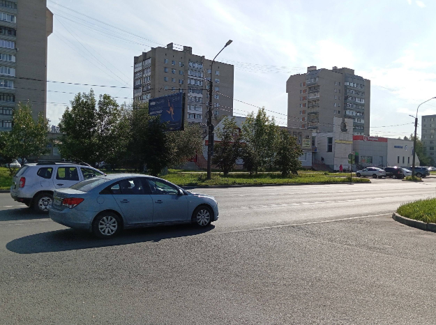 Фотография рекламного носителя, тип: Билборд 3x6, адрес: Кочетова ул., д.23, Великий Новгород, Новгородская область, Россия. Сторона Б №545806