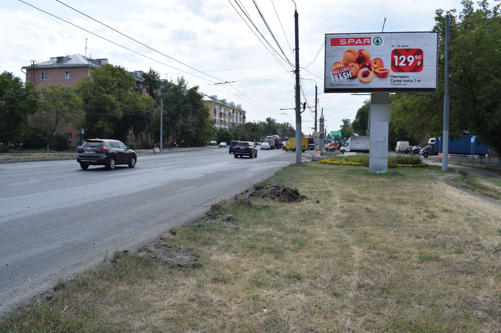 Фотография рекламного носителя, тип: Билборд 3x6, адрес: Ленина пр-т., д.11 X Комсмольского ш., Нижний Новгород, Нижегородская область, Россия. Сторона A1-A12 №1001351