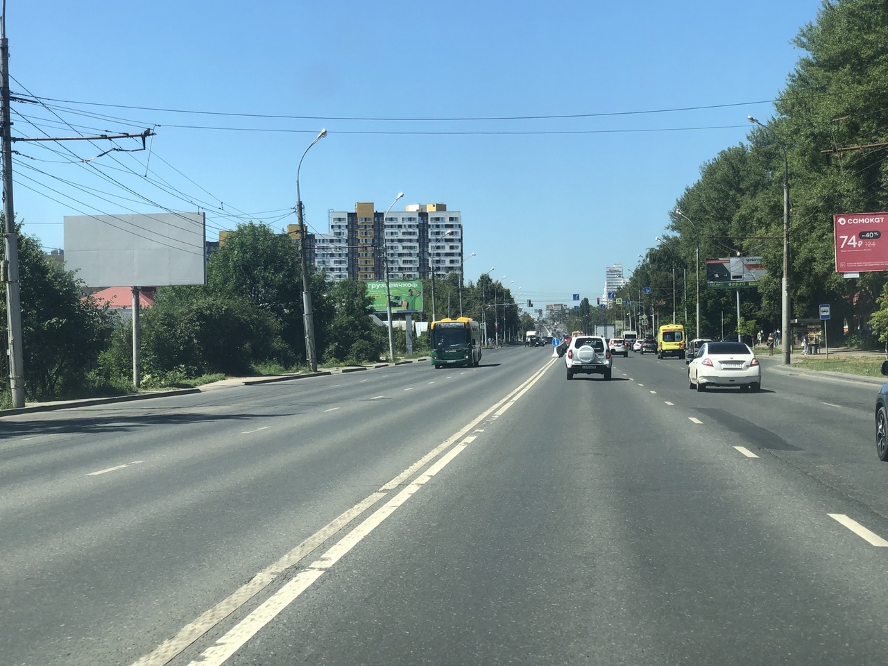 Фотография рекламного носителя, тип: Билборд 3x6, адрес: Победы пр-т., д.106, Пенза, Пензенская область, Россия. Сторона В №1332672