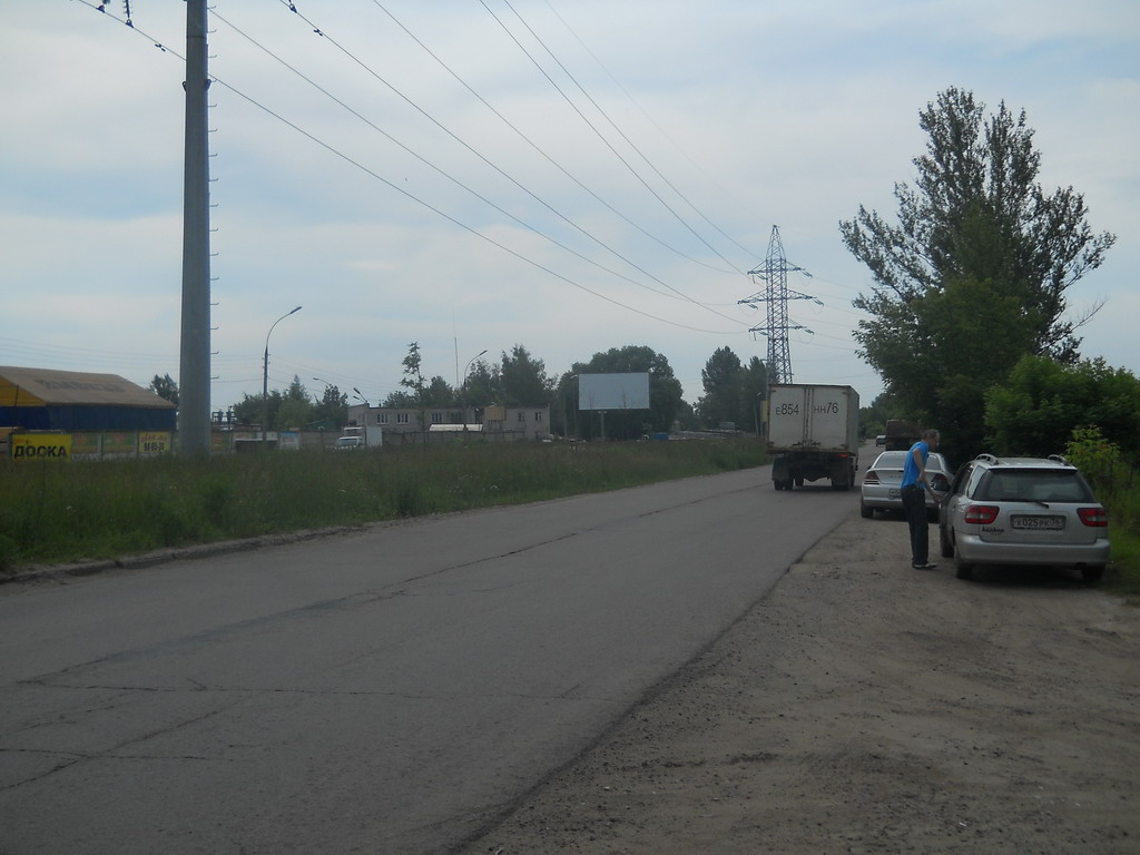 Фотография рекламного носителя, тип: Билборд 3x6, адрес: Магистральная ул., д.9, Ярославль, Ярославская область, Россия. Сторона A1 №214261