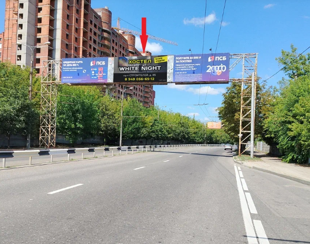 Фотография рекламного носителя, тип: Билборд 3x6, адрес: Артема ул., д.241, Донецк, Донецкая область, Россия. Сторона А2 №1327540