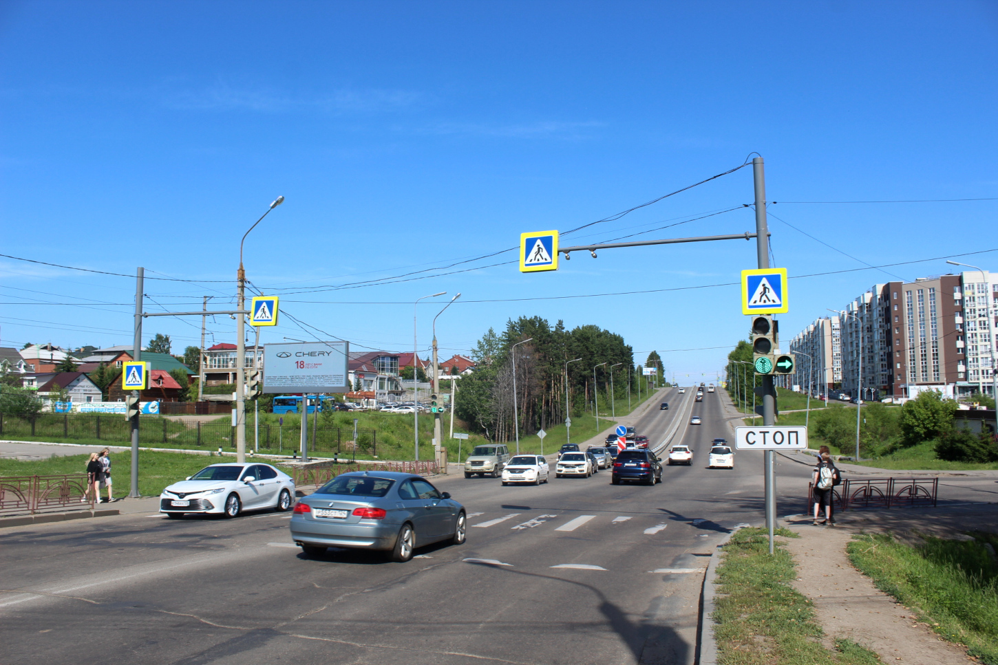 Фотография рекламного носителя, тип: Билборд 3x6, адрес: Байкальская ул. Х Ржанова ул., Иркутск, Иркутская область, Россия. Сторона Б1 №1079000
