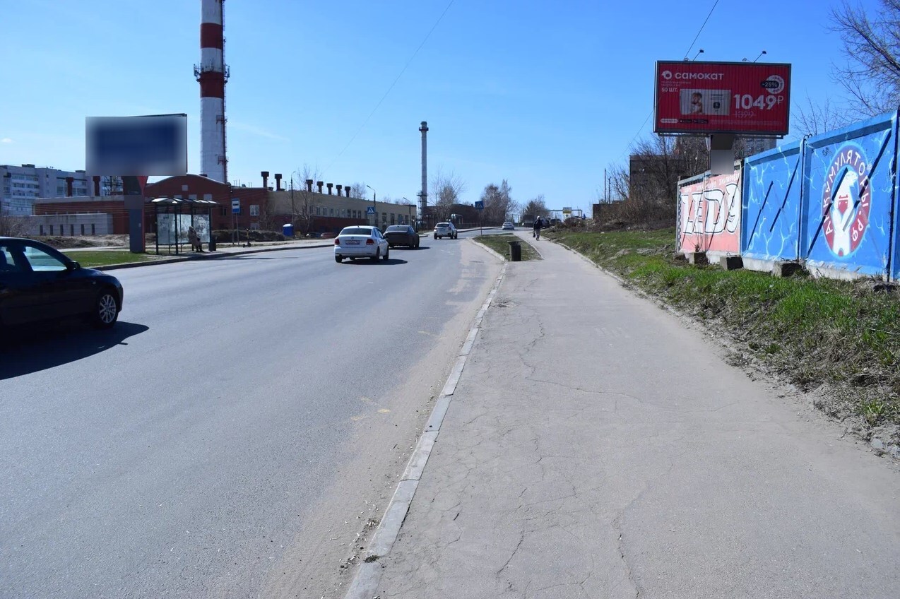 Фотография рекламного носителя, тип: Билборд 3x6, адрес: Деловая ул., д.13 Х Родионова ул., д.187, Нижний Новгород, Нижегородская область, Россия. Сторона A1-A3 №819843