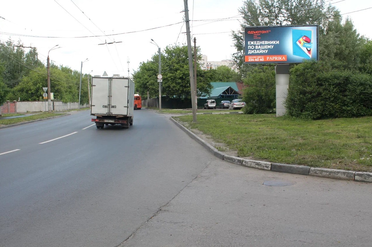 Фотография рекламного носителя, тип: Билборд 3x6, адрес: Красных зорь ул., д.18, Нижний Новгород, Нижегородская область, Россия. Сторона A1-А10 №1013243