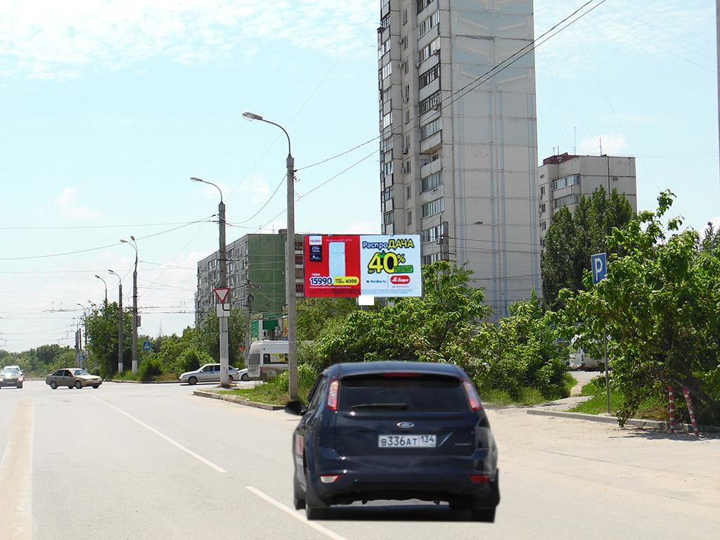 Фотография рекламного носителя, тип: Билборд 3x6, адрес: Космонавтов ул. Х Симонова ул., Волгоград, Волгоградская область, Россия. Сторона А №83079