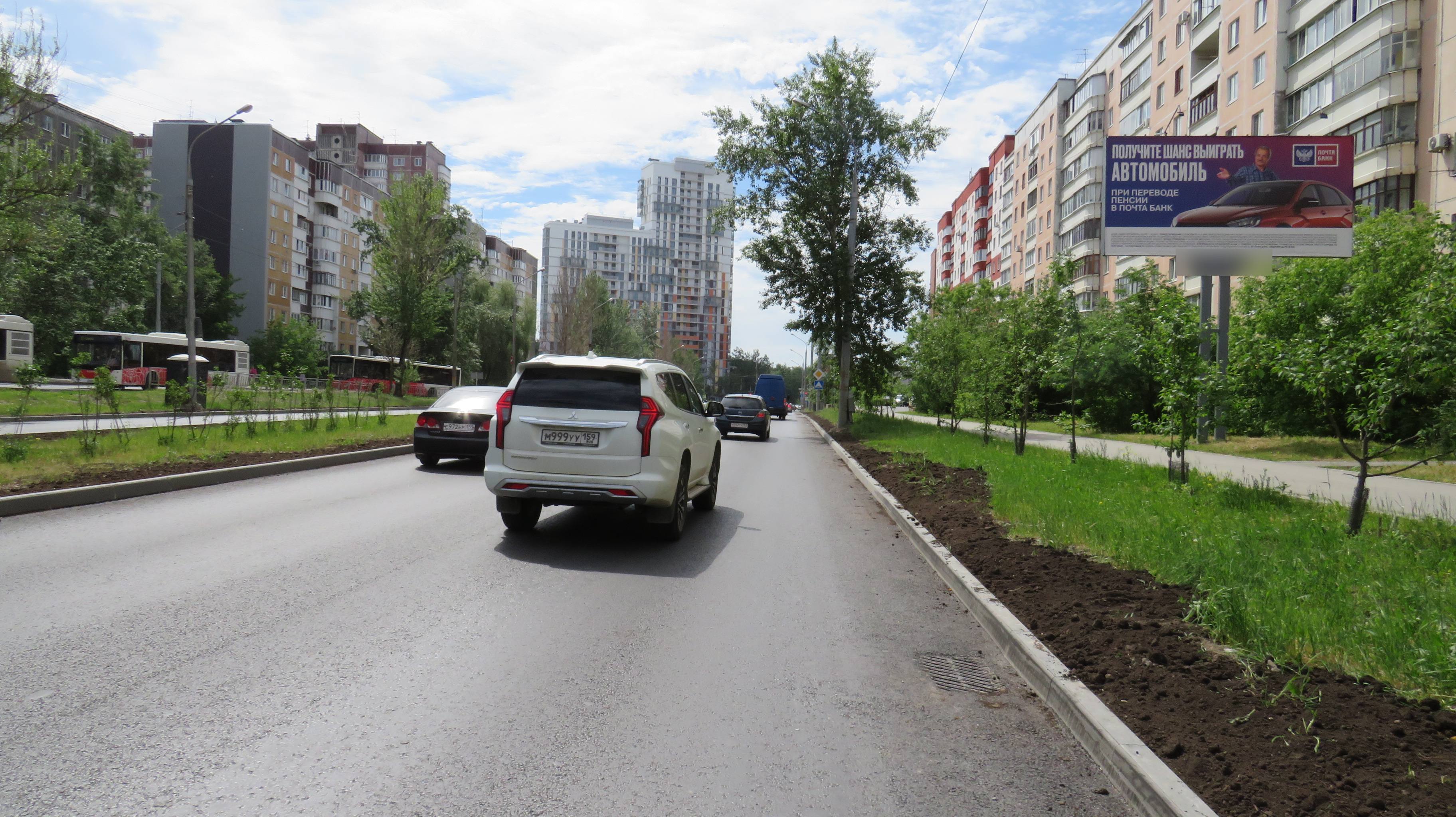 Фотография рекламного носителя, тип: Билборд 3x6, адрес: Куфонина ул., д.14, Пермь, Пермский край, Россия. Сторона А №758202