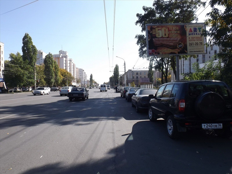 Фотография рекламного носителя, тип: Билборд 3x6, адрес: 20 лет Октября ул., д.91, Воронеж, Воронежская область, Россия. Сторона А №225309