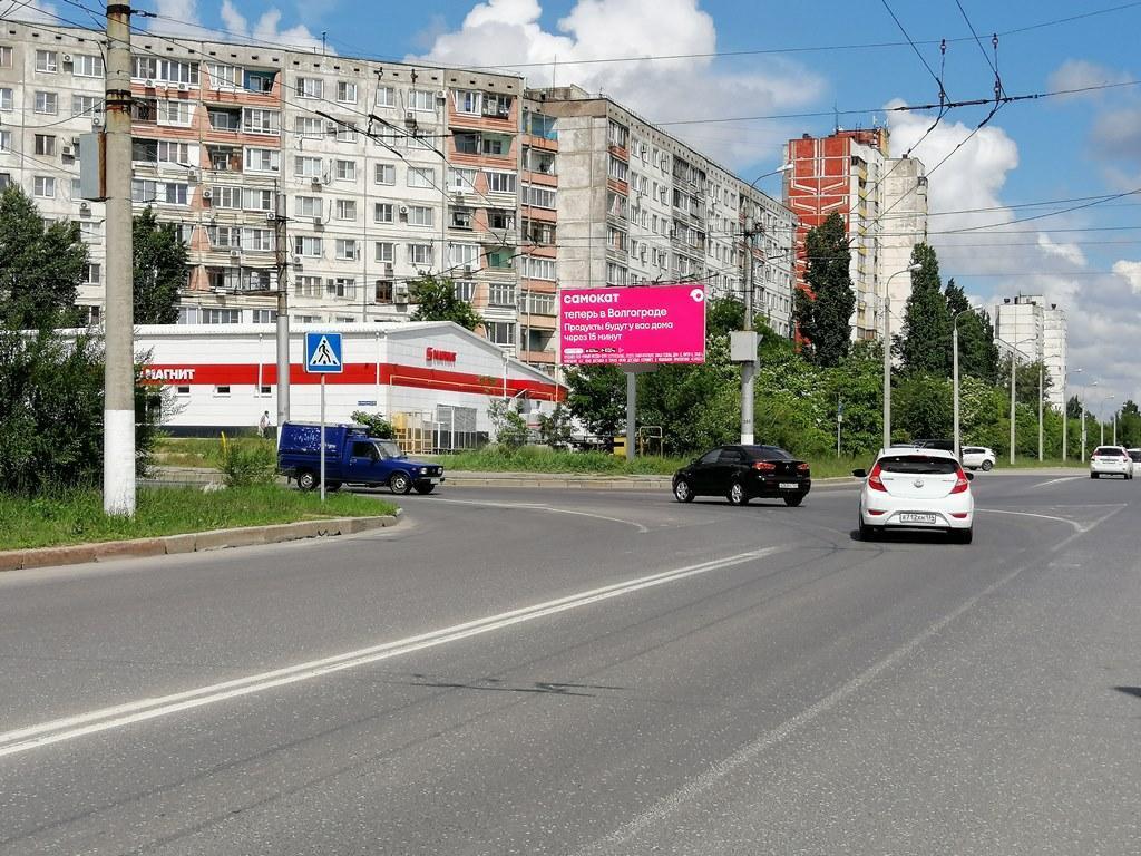 Фотография рекламного носителя, тип: Билборд 3x6, адрес: Космонавтов ул. Х Симонова ул., Волгоград, Волгоградская область, Россия. Сторона Б №83080