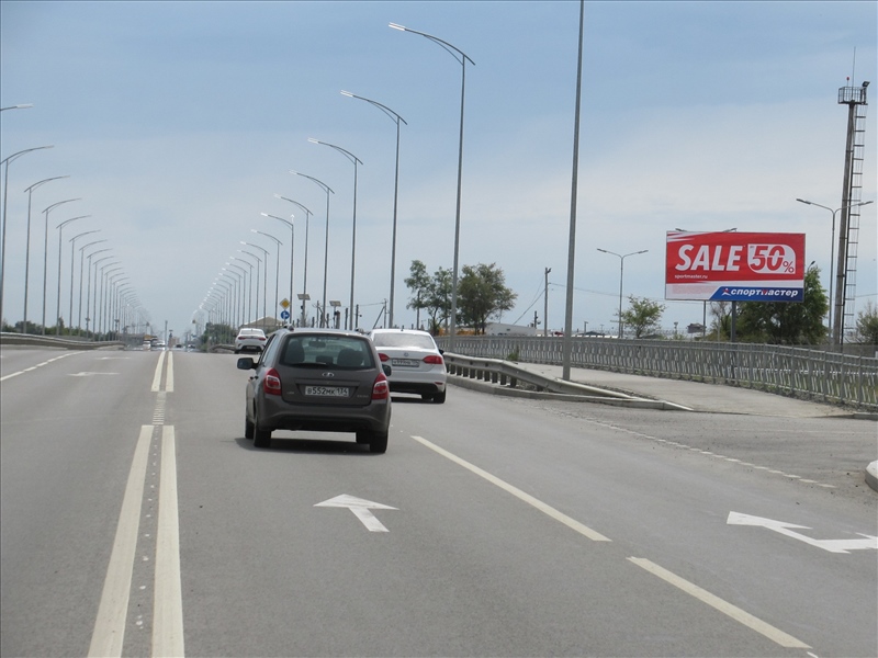 Фотография рекламного носителя, тип: Билборд 3x6, адрес: Авиаторов ш., поз.1, Волгоград, Волгоградская область, Россия. Сторона А №111274