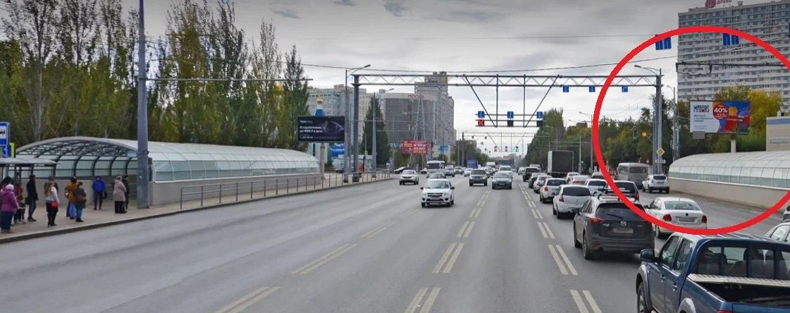 Фотография рекламного носителя, тип: Билборд 3x6, адрес: Московское ш. Х Советской Армии ул., Самара, Самарская область, Россия. Сторона А №1094241