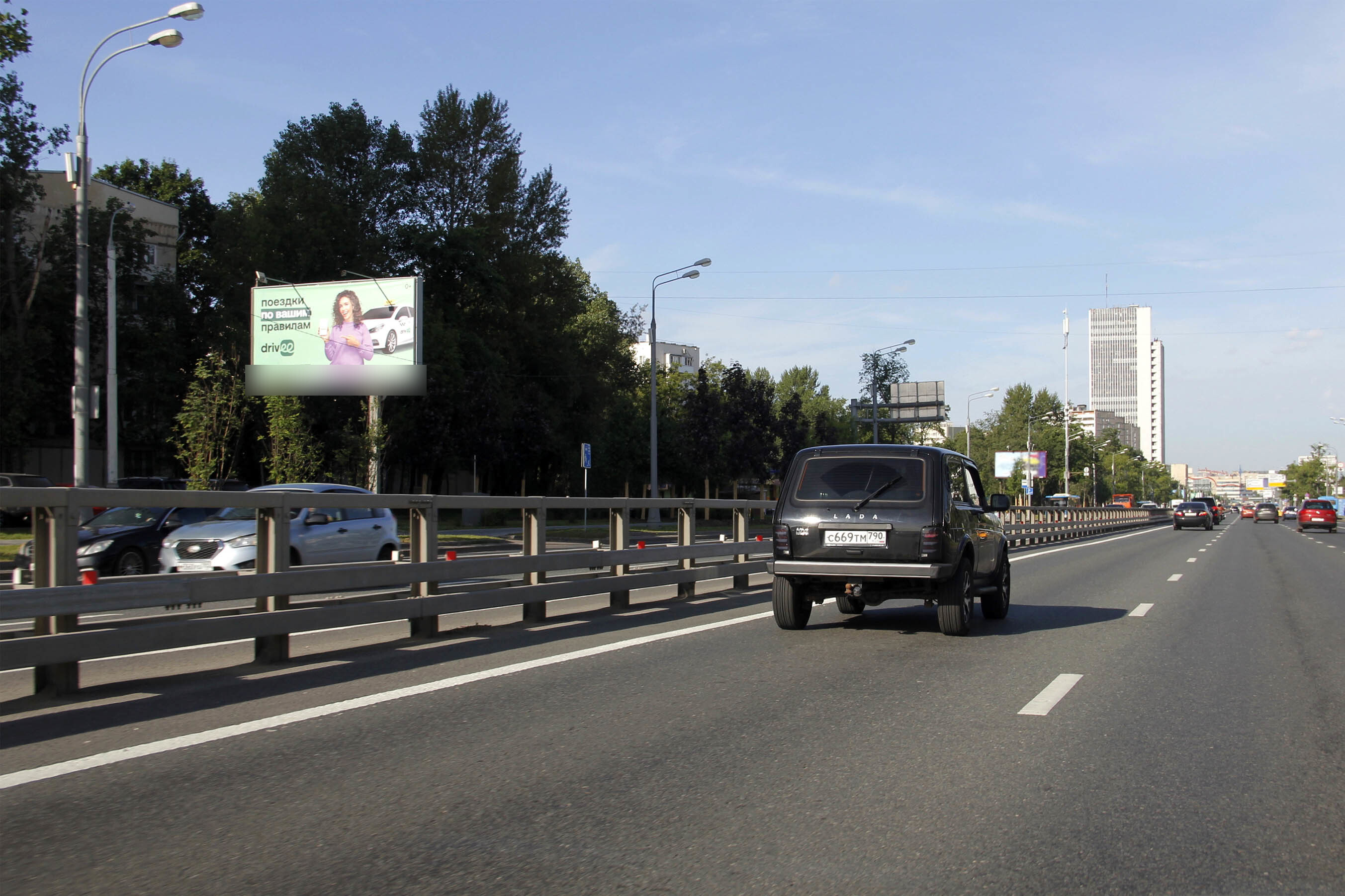 Фотография рекламного носителя, тип: Билборд 3x6, адрес: Щёлковское ш., д.18, корп.1, Москва, Россия. Сторона Б №789963