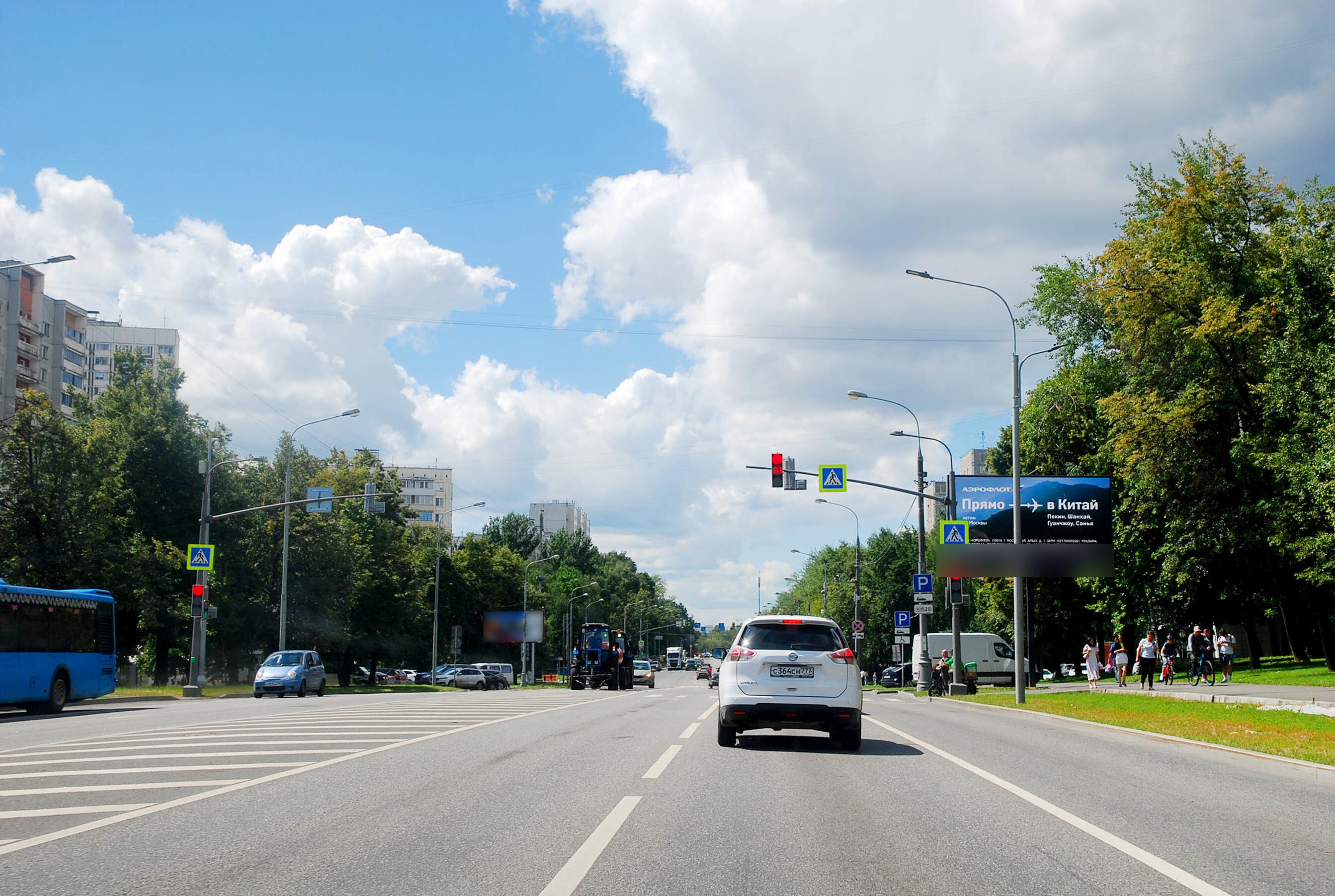 Фотография рекламного носителя, тип: Билборд 3x6, адрес: Широкая ул., д.9, корп.1, Москва, Россия. Сторона А1 №96913