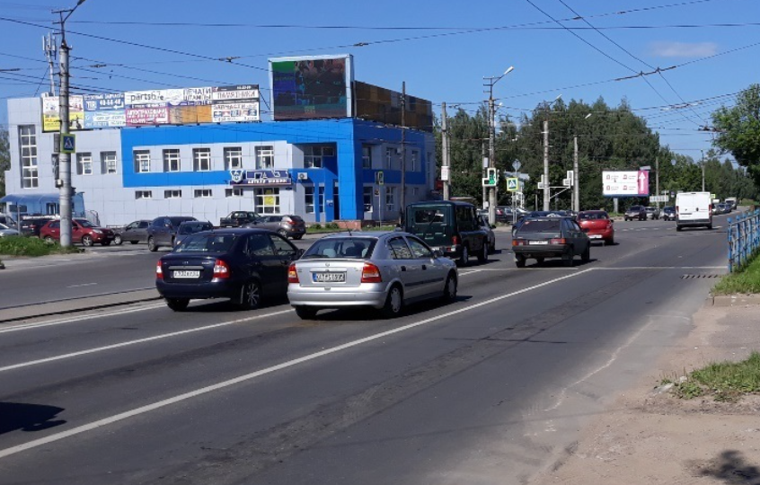 Фотография рекламного носителя, тип: Билборд 3x6, адрес: Шевченко ул., д.91, Смоленск, Смоленская область, Россия. Сторона Б №1327957