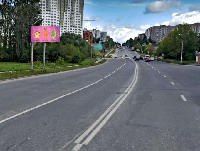 Фотография рекламного носителя, тип: Билборд 3x6, адрес: Новоселов ул., д.42, Рязань, Рязанская область, Россия. Сторона Б №161745