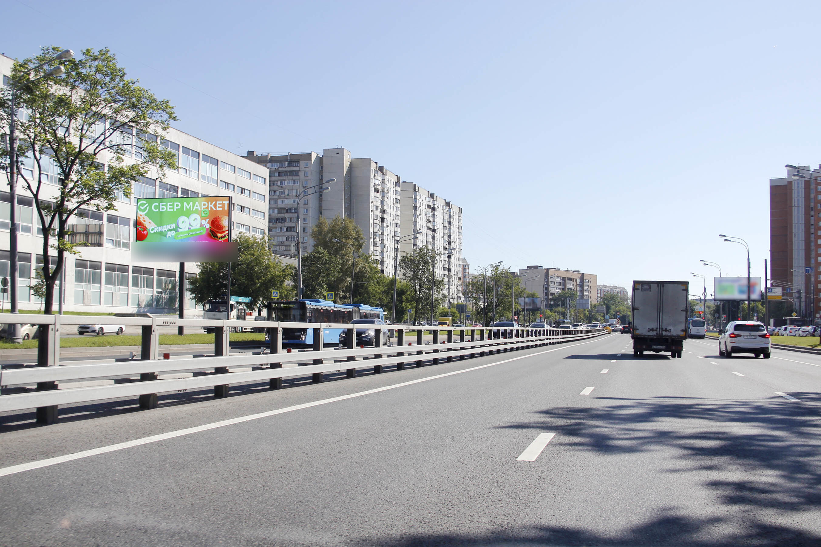 Фотография рекламного носителя, тип: Билборд 3x6, адрес: Щелковское ш., д.23 Х Монтажная ул., Москва, Россия. Сторона Б1 №1024170