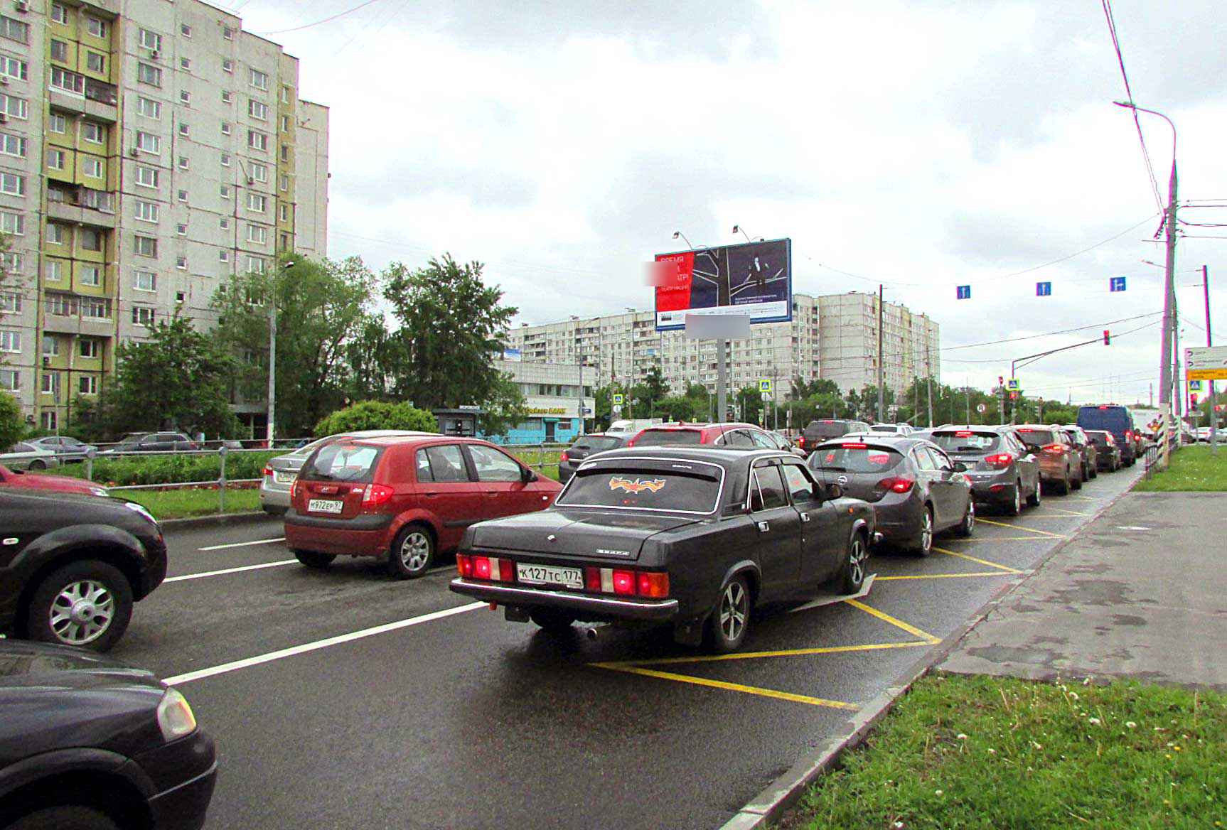 Фотография рекламного носителя, тип: Билборд 3x6, адрес: Хачатуряна ул. Х Алтуфьевское ш., Москва, Россия. Сторона B №261959