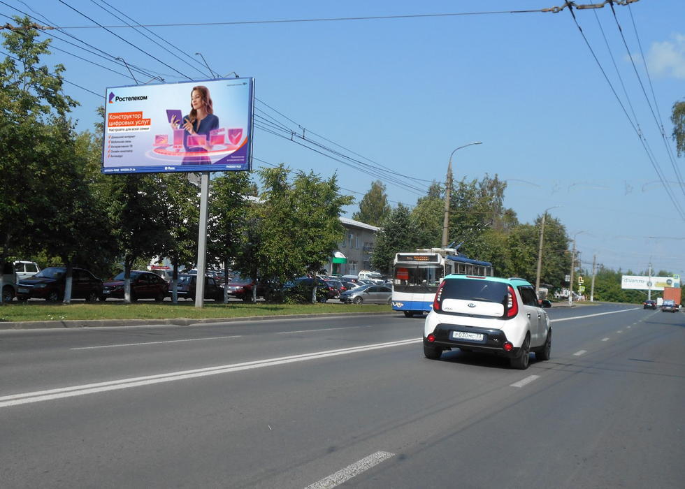 Фотография рекламного носителя, тип: Билборд 3x6, адрес: Верхняя Дуброва ул., д.5, Владимир, Владимирская область, Россия. Сторона Б1 №154183