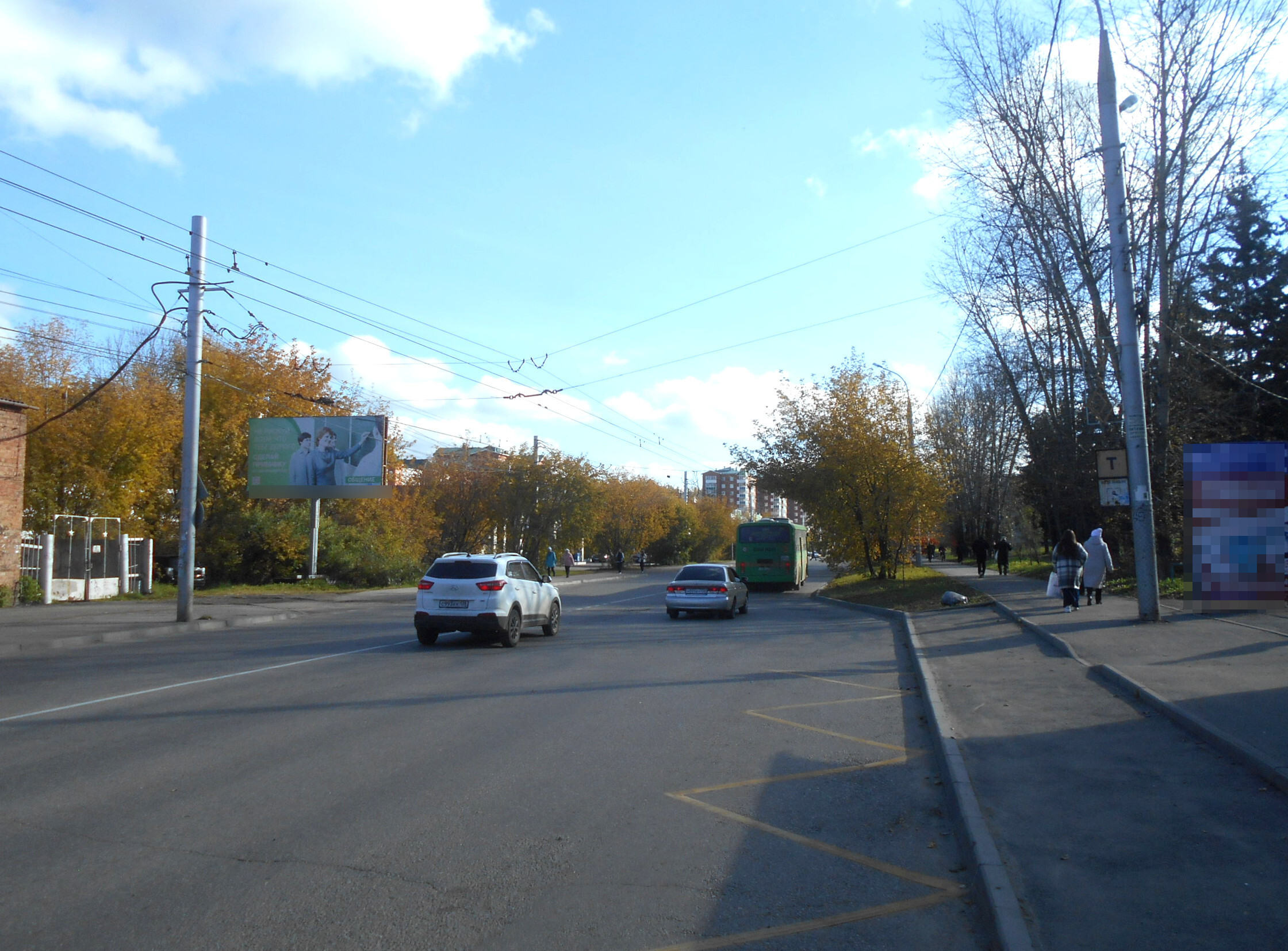 Фотография рекламного носителя, тип: Билборд 3x6, адрес: Юбилейный мкр-н., Иркутск, Иркутская область, Россия. Сторона Б №85357