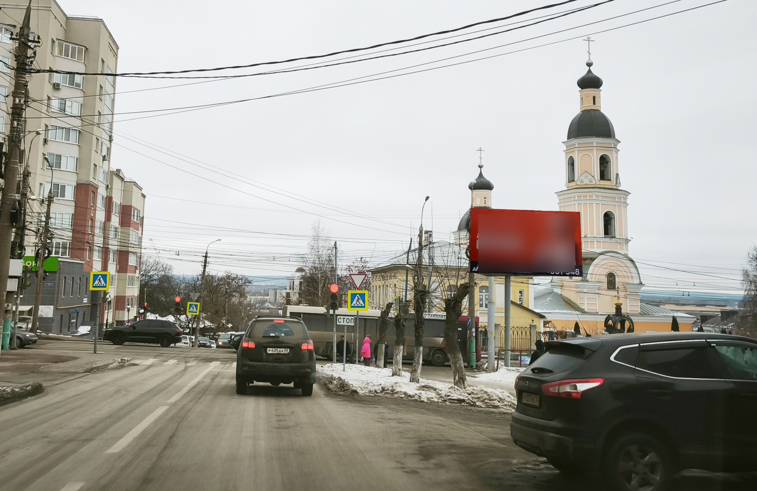 Фотография рекламного носителя, тип: Билборд 3x6, адрес: Калинина ул. Х Чкалова ул., Пенза, Пензенская область, Россия. Сторона А2 №1426873