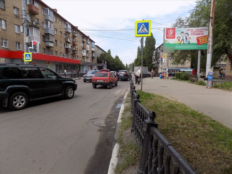 Фотография рекламного носителя, тип: Билборд 3x6, адрес: Домостроителей ул., д.13 Х Маршака ул., Воронеж, Воронежская область, Россия. Сторона А №111823