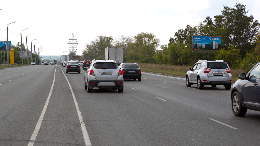 Фотография рекламного носителя, тип: Билборд 3x6, адрес: Уфимский тракт, перед постом ГИБДД, Челябинск, Челябинская область, Россия. Сторона A №202022