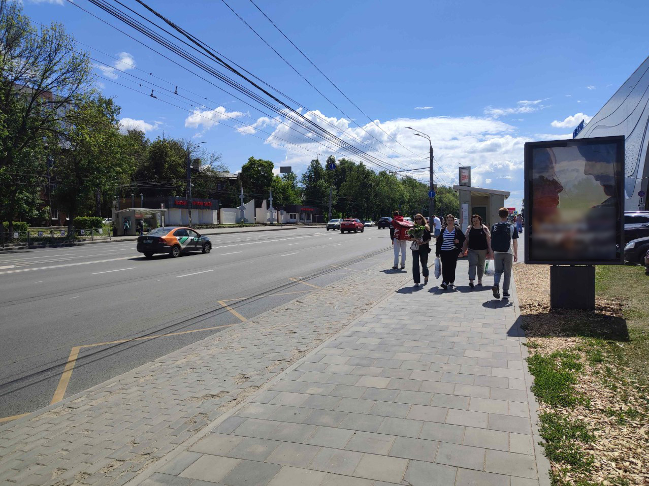 Фотография рекламного носителя, тип: Ситиформат 1.8x1.2, адрес: Гагарина пр-т., ост. Аквапарк, Нижний Новгород, Нижегородская область, Россия. Сторона А1 №1328610