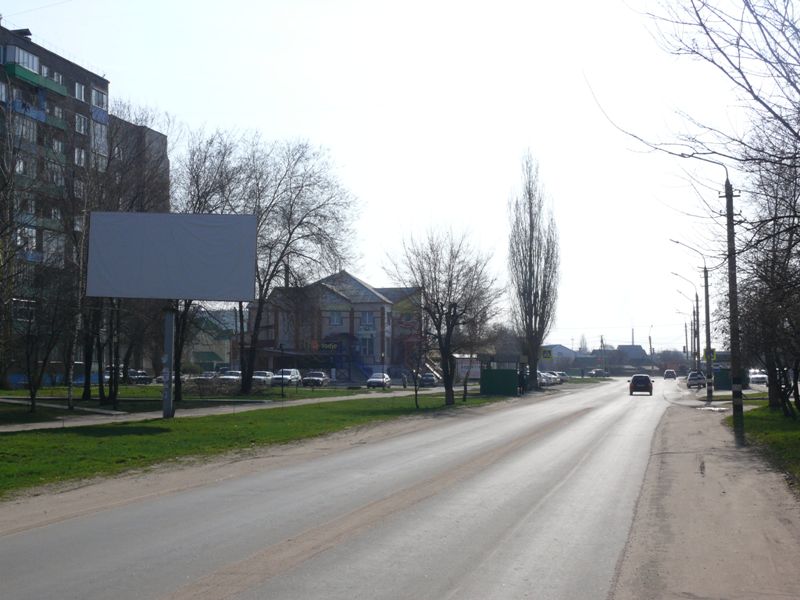 Фотография рекламного носителя, тип: Билборд 3x6, адрес: Россошь п., Простеева ул., д.19, Воронеж, Воронежская область, Россия. Сторона Б №259670