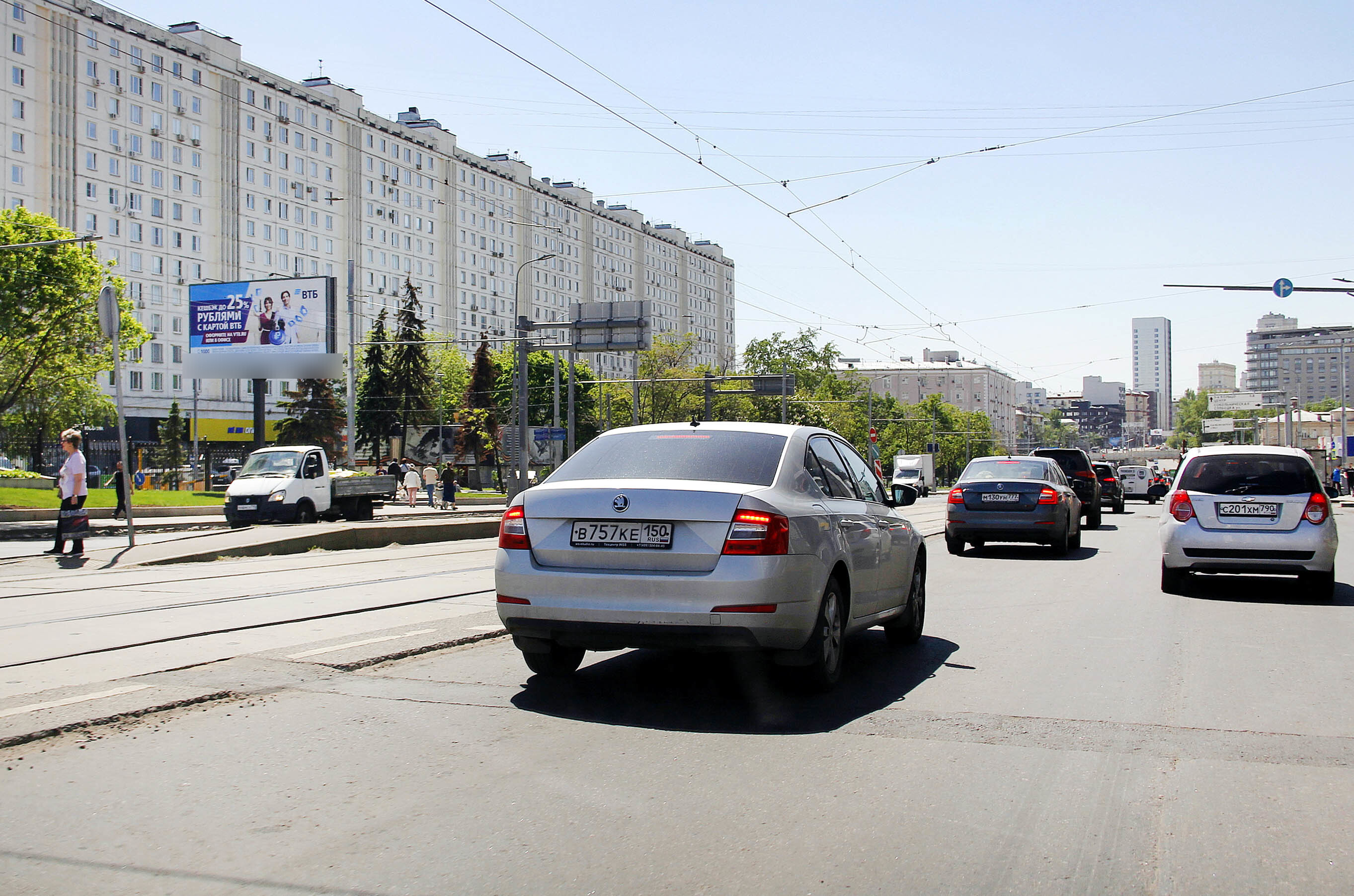 Фотография рекламного носителя, тип: Билборд 3x6, адрес: Русаковская ул. Х Гастелло ул., Москва, Россия. Сторона Б №261237