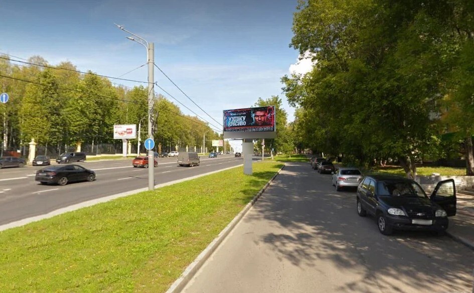 Фотография рекламного носителя, тип: Билборд 3x6, адрес: Гагарина пр-т., д.78, Нижний Новгород, Нижегородская область, Россия. Сторона A1-A10 №1338156