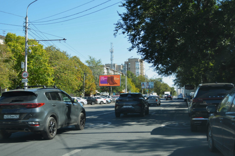 Фотография рекламного носителя, тип: Билборд 3x6, адрес: Волкова ул., д.5/2, Ростов-на-Дону, Ростовская область, Россия. Сторона Б №1088894