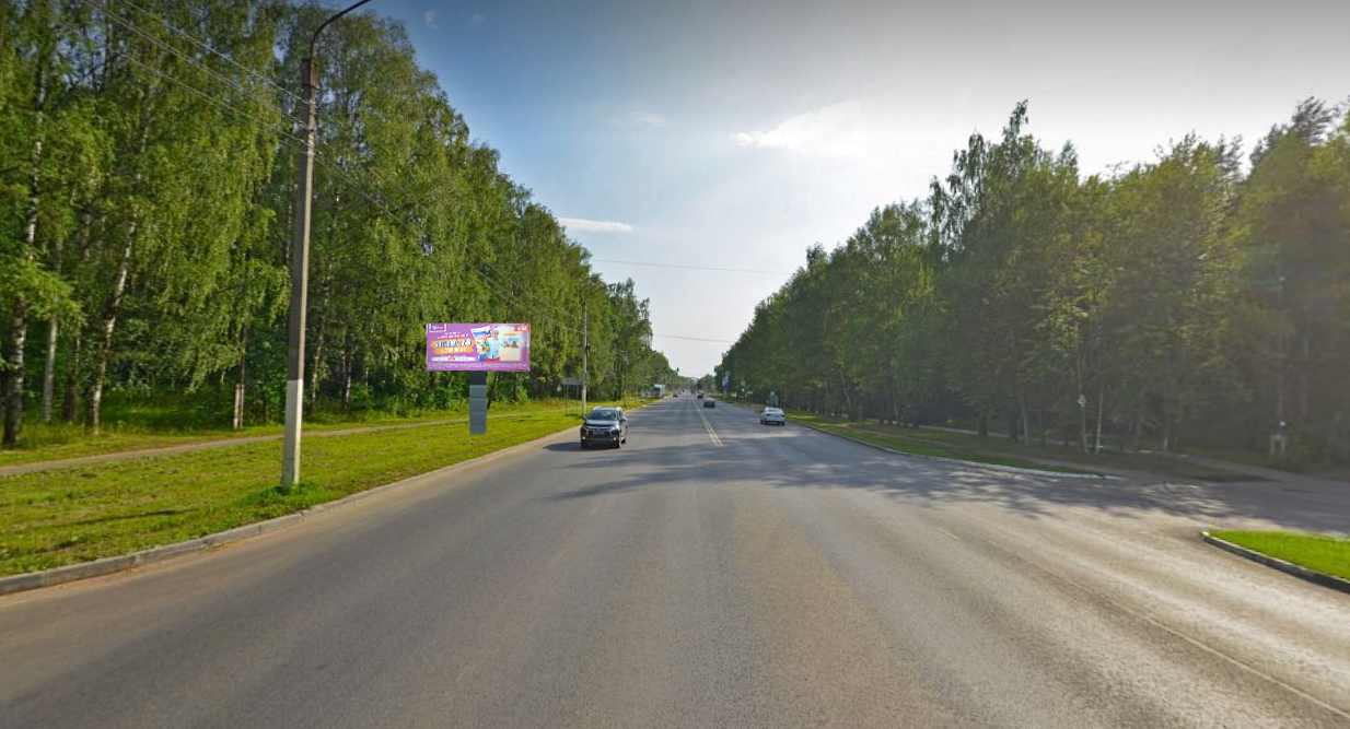 Фотография рекламного носителя, тип: Билборд 3x6, адрес: Мира пр-т., д.159а, гостиница Аристократ, Кострома, Костромская область, Россия. Сторона B №1335876