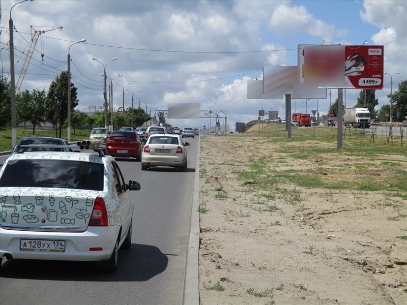 Фотография рекламного носителя, тип: Билборд 3x6, адрес: Землячки ул., д.46, Волгоград, Волгоградская область, Россия. Сторона А №111278