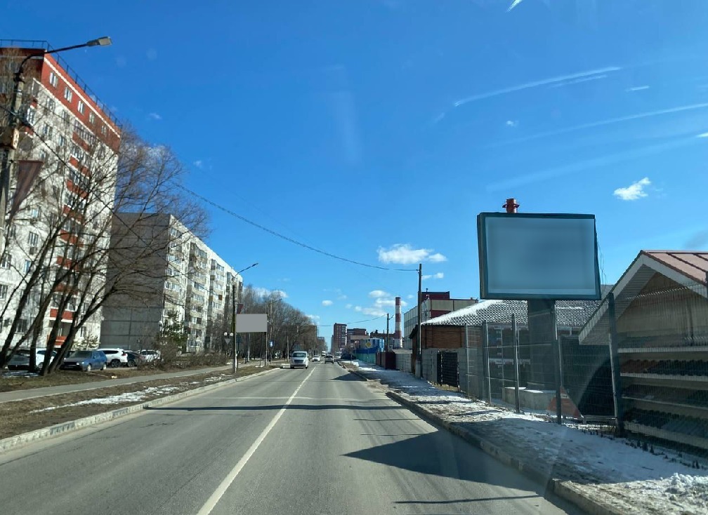 Фотография рекламного носителя, тип: Ситиборд 2.7x3.7, адрес: Большой Жлезнодорожный пр-зд, у д.29, Павловский Посад, Московская область, Россия. Сторона A1-A5 №1378573