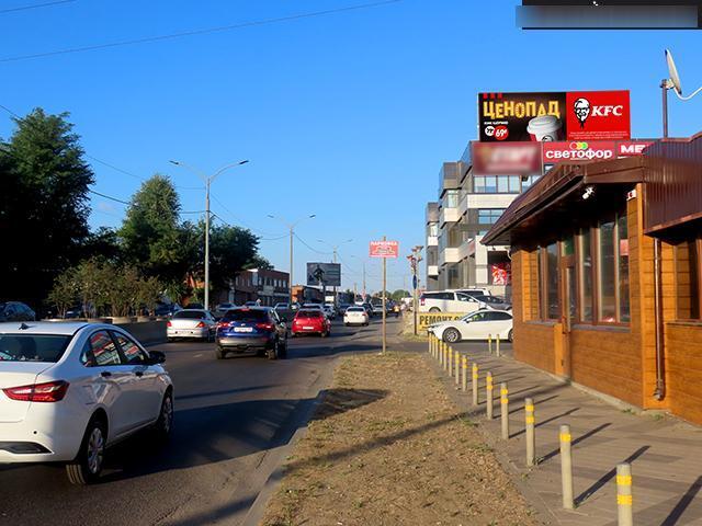 Фотография рекламного носителя, тип: Медиафасад, адрес: Уральская ул., д. 210/9, лит.И, поз.1, Краснодар, Краснодарский край, Россия. Сторона Ah1-Ah24 №1078030